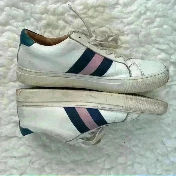 Greats Royale Purple Stripe Sneakers - Picture 3 of 8